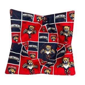 Hand Crafted NHL Florida Panthers Bowl Cozy Reversible Microwavable NHL Hockey